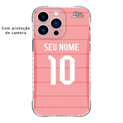 Capinha Futebol - Camisa Rosa - 1