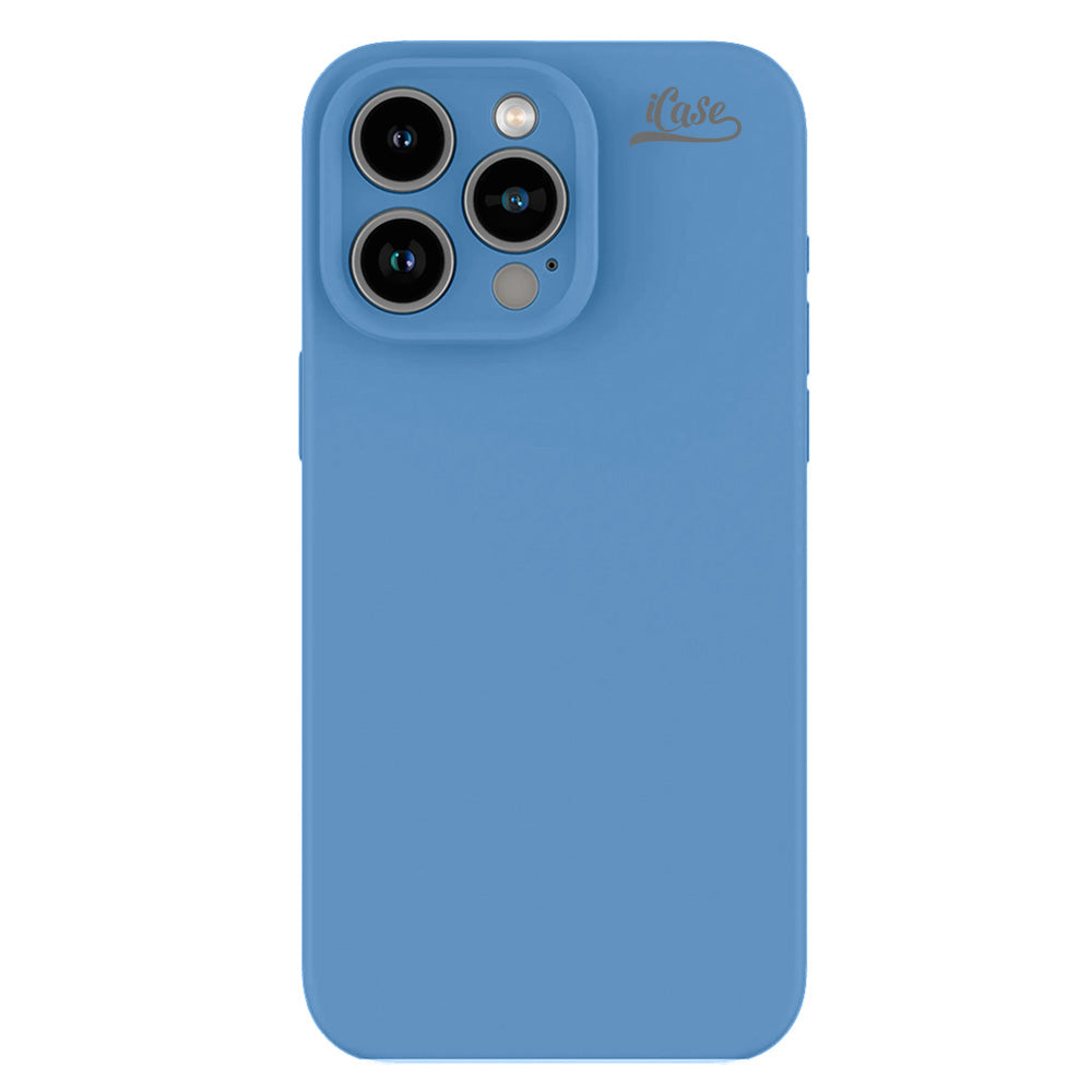 Capa de Silicone Azul - iPhone 15 Pro