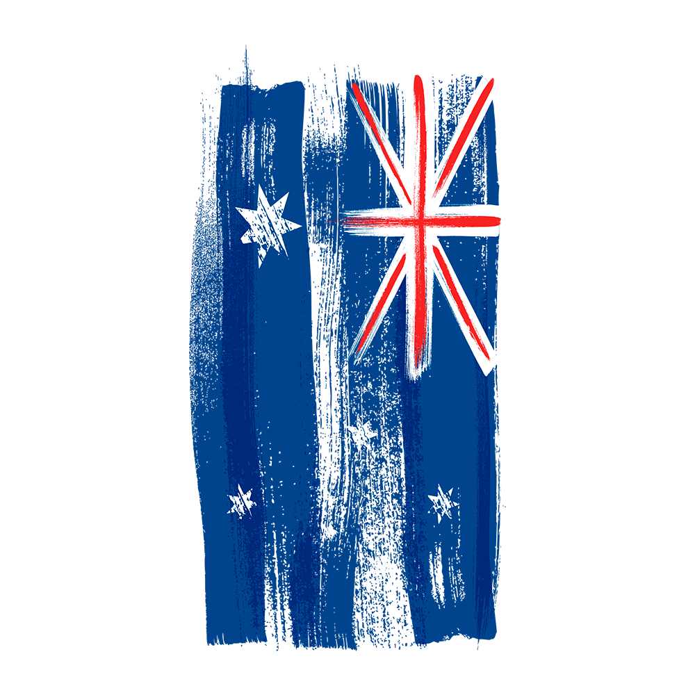 Capinha Bandeira Australia