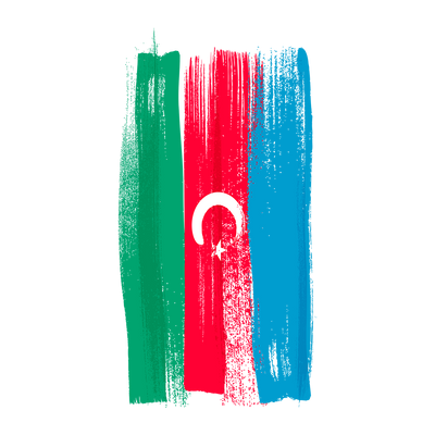 Capinha Bandeira Azerbaijão