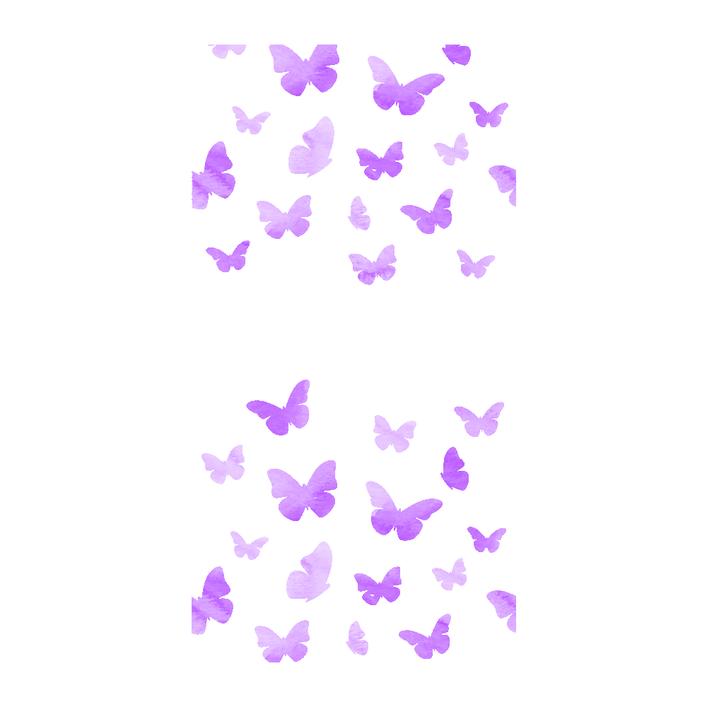 Capinha Borboleta com nome - 1 - Purple