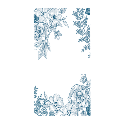 Capinha Iniciais - Corações Floral - 1