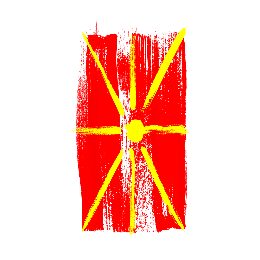 Capinha Bandeira Macedônia