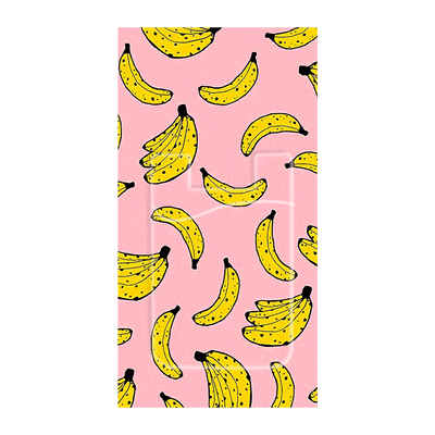 Capinha FullPrint com Porta Cartão - Banana 1