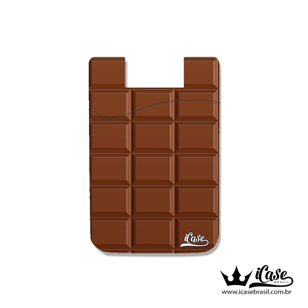 Porta Cartão adesivo - Chocolate 1
