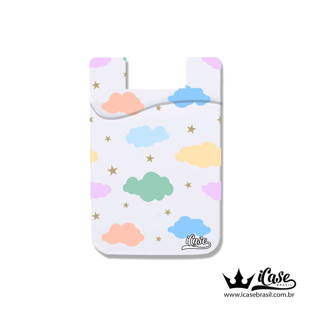 Porta Cartão adesivo - Clouds 2