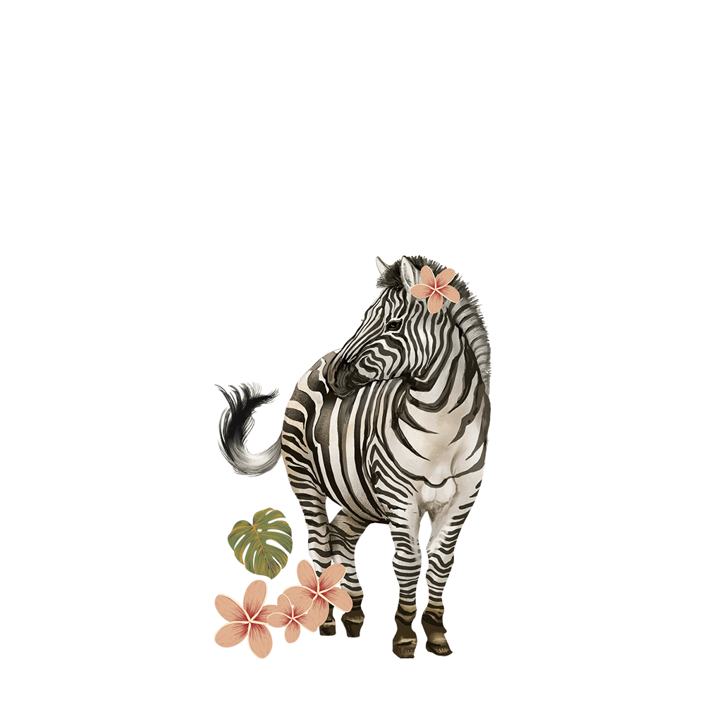 Capinha Colagem Zebra