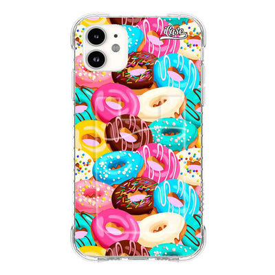 Capinha FullPrint com Porta Cartão - Donuts 1