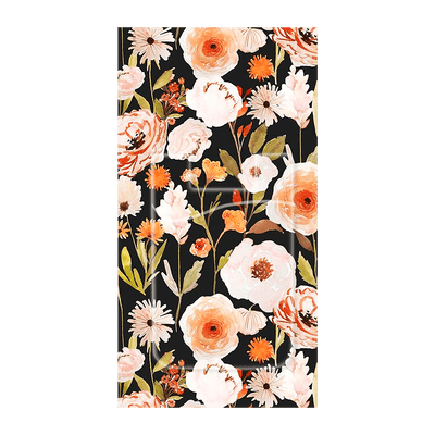 Capinha FullPrint com Porta Cartão - Floral Retro 4
