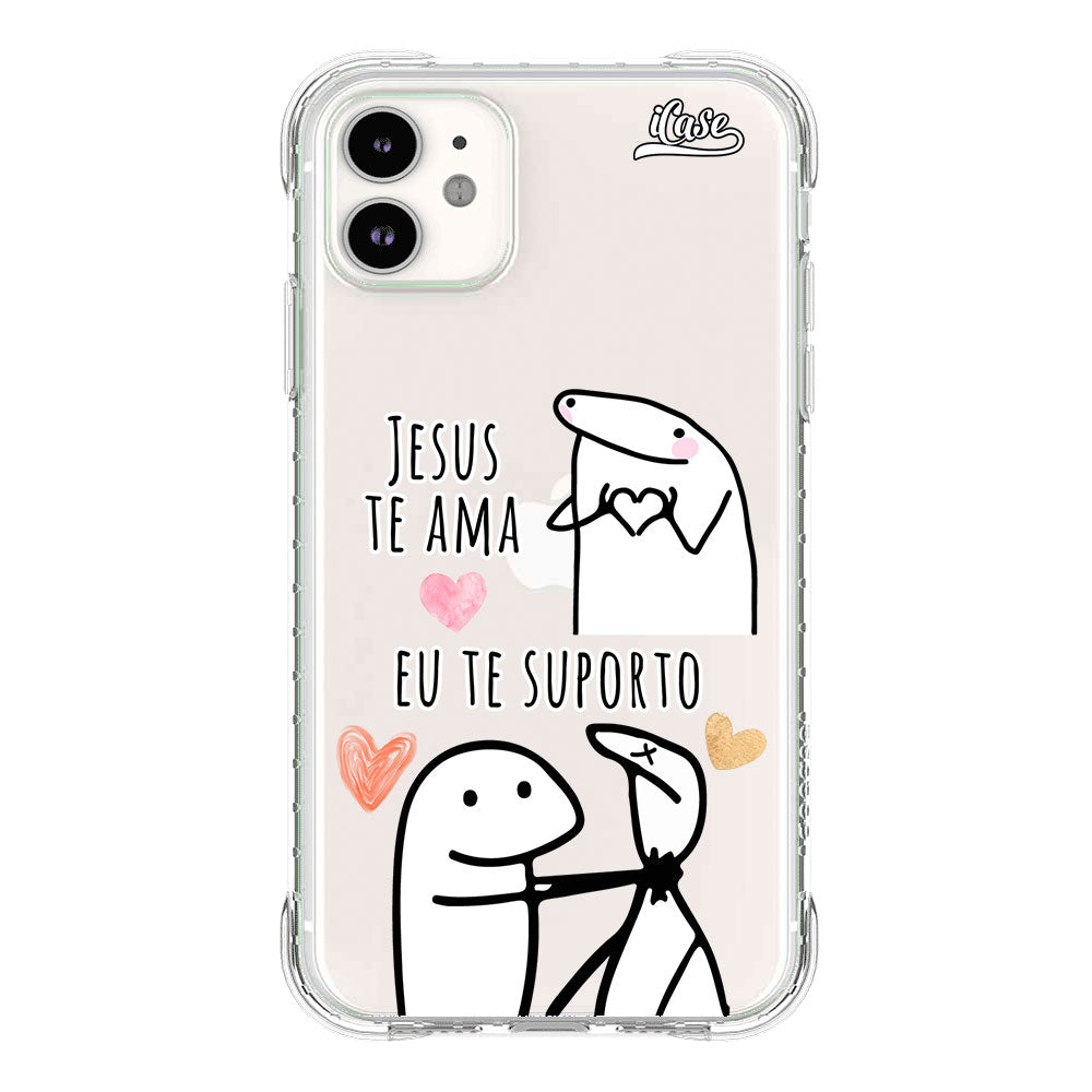 Capinha Flork - Jesus te ama, eu te suporto