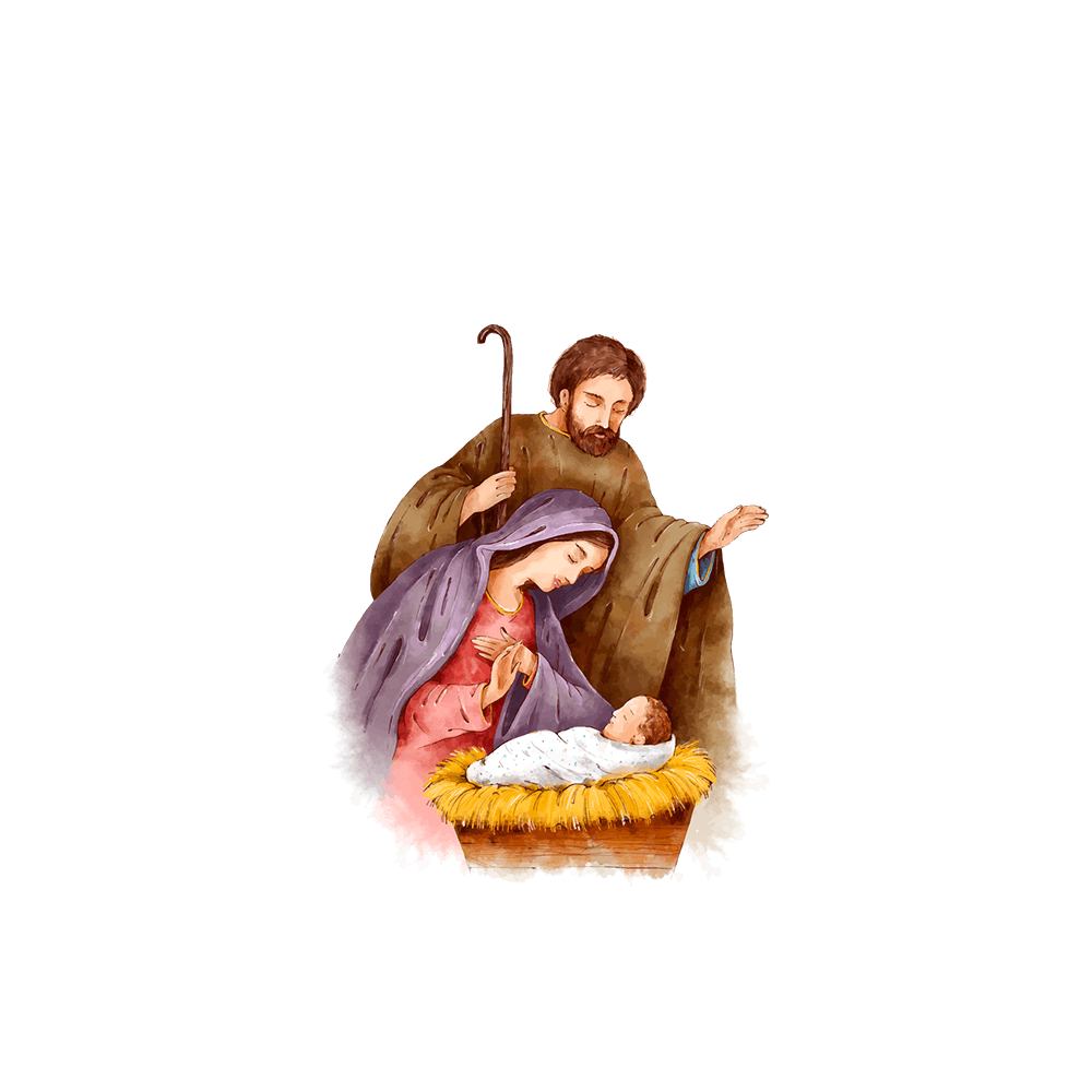 Capinha José, Maria e Jesus - 1