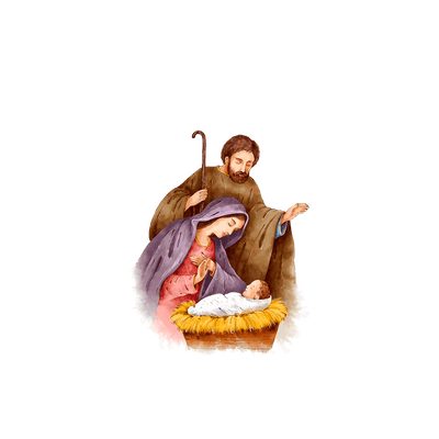 Capinha José, Maria e Jesus - 1