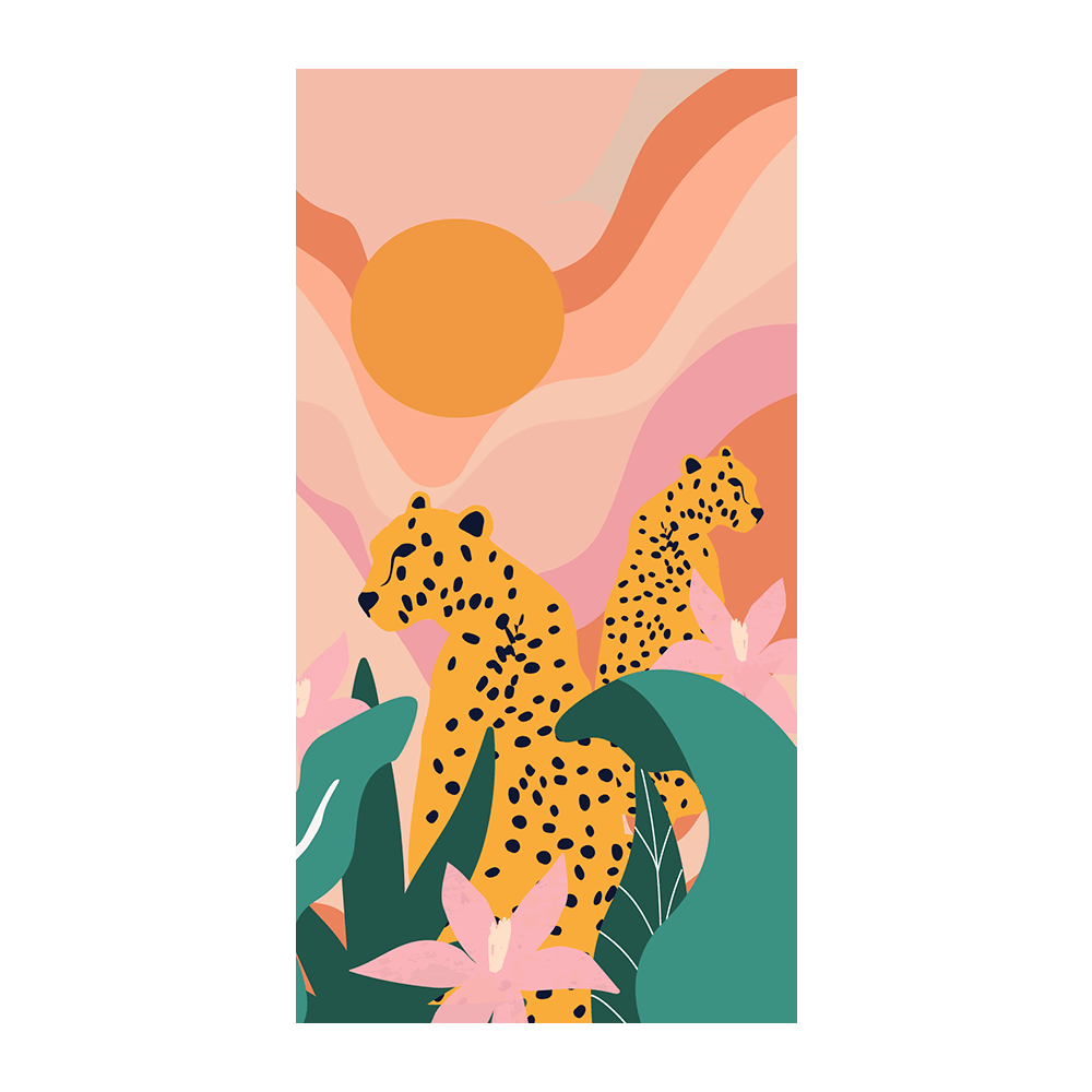Capinha Leopardo Tropical - 4