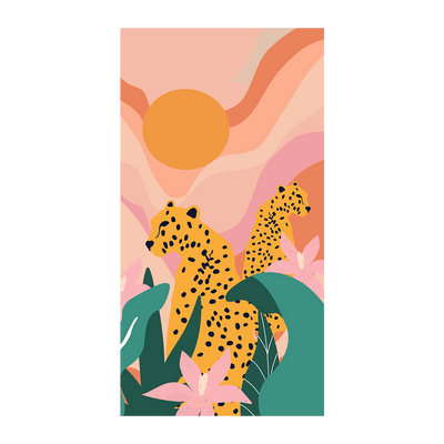 Capinha Leopardo Tropical - 4