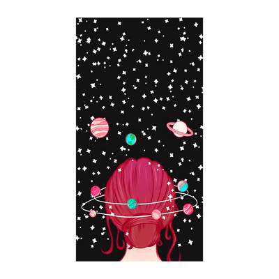 Capinha Menina Galáxia - 1