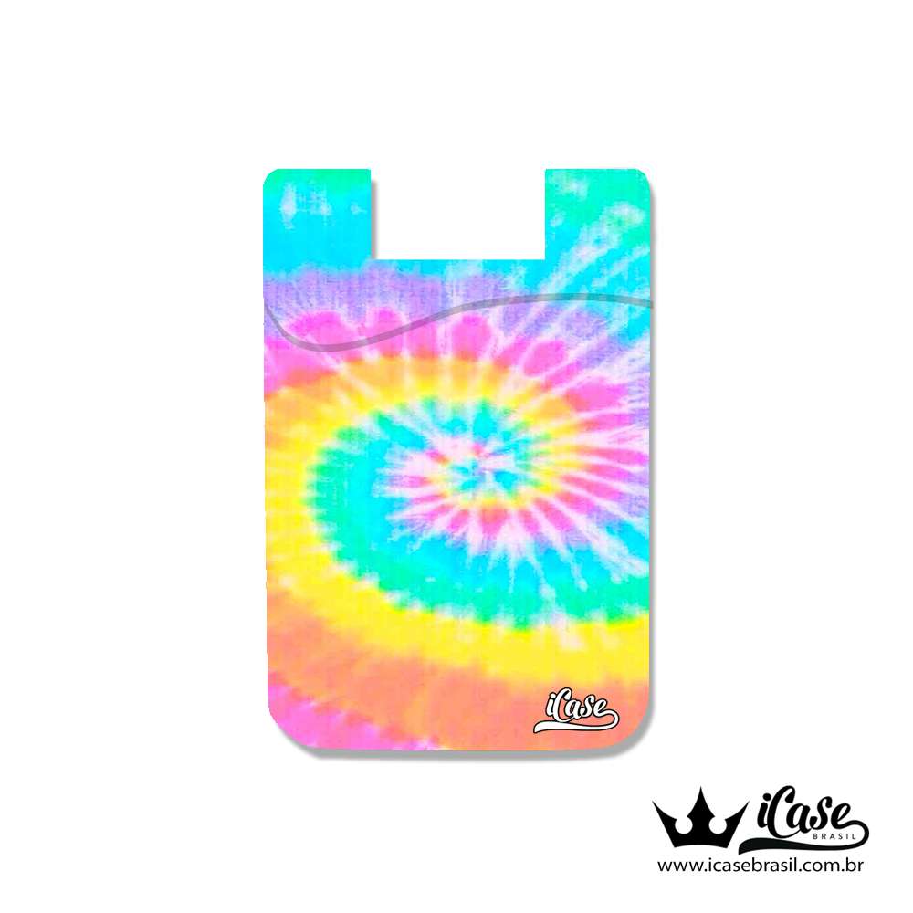 Porta Cartão adesivo - Tie Dye 1